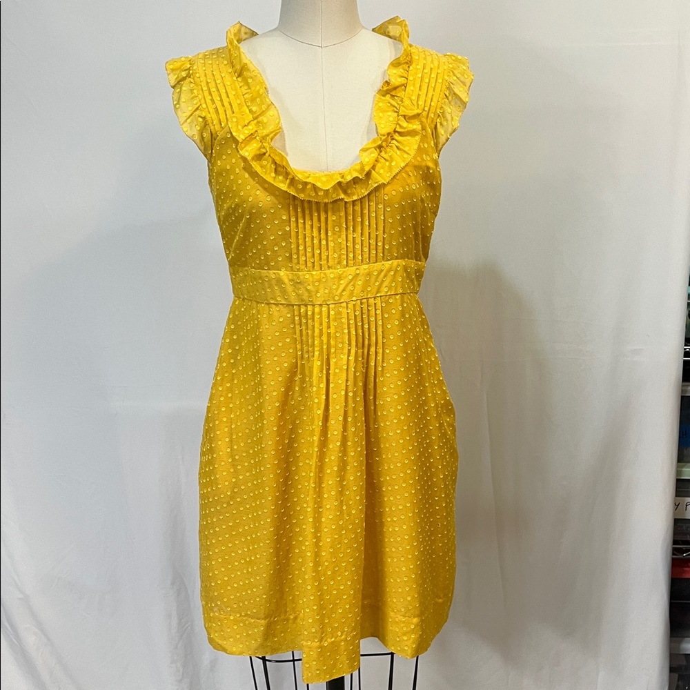Moulinette Soeurs Golden Yellow Dress